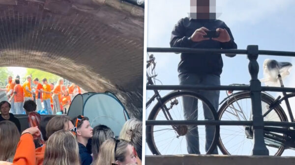 Oude man filmt stiekem 'dames toilet' op bootje tijdens Koningsdag in Amsterdam