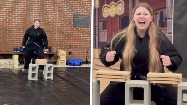 Is dit de meest gevaarlijke vrouwelijke karateka met zwarte band everooit?