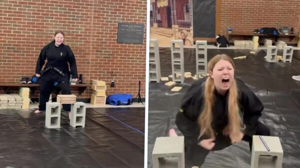 Is dit de meest gevaarlijke vrouwelijke karateka met zwarte band everooit?