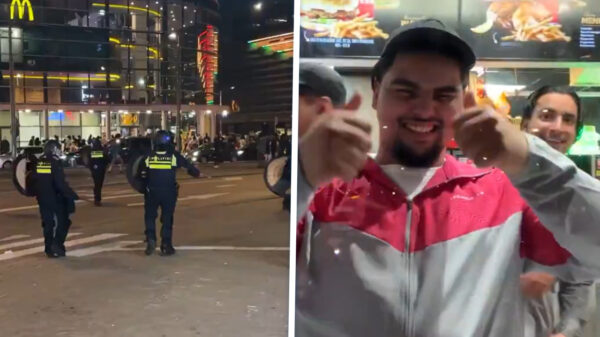 Kustrellen in Scheveningen: kansenparels vallen politie aan na geplande vechtpartij