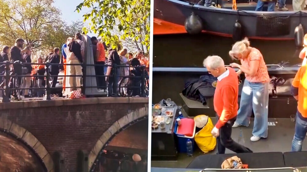 Openbaar toilet stond tijdens Koningsdag preciés op de goede plek