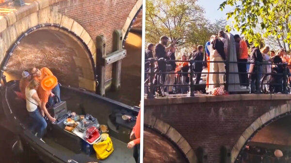 Openbaar toilet stond tijdens Koningsdag preciés op de goede plek