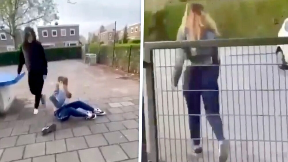 Toekomstige TBS-cliënt slaat meisje op schoolplein, internet kotst haar uit