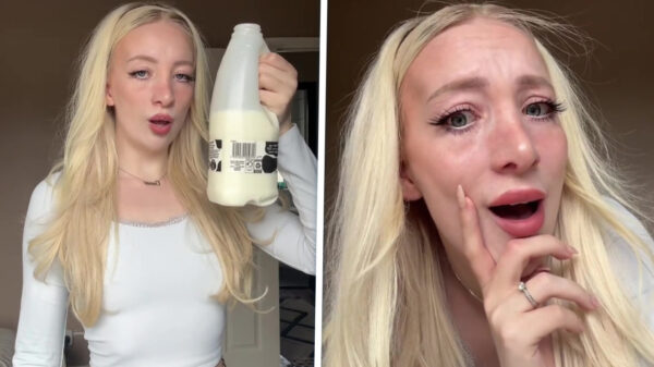 Puur voor de wetenschap: Lactose-intolerant blondje tikt fles melk weg