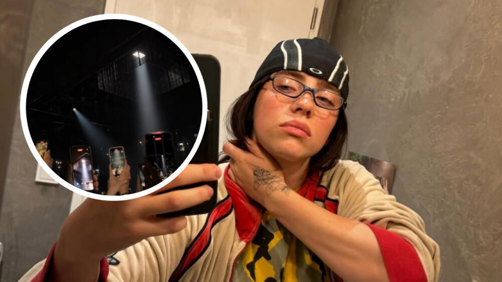 Billie Eilish vraagt om stilte tijdens emotioneel nummer, publiek begint met ziektes te schelden