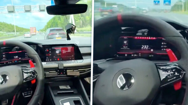Politie zoekt verkeershufter in Golf GTI die met 230 km/u over snelweg slingert