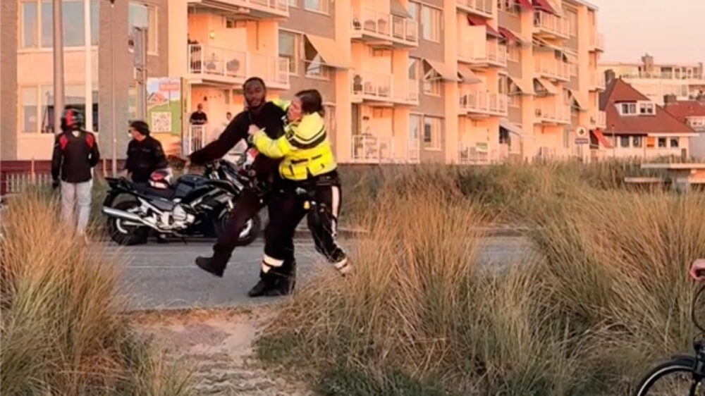 GTA Zandvoort: Agente te moe voor achtervolging, lost het op met elektroshock