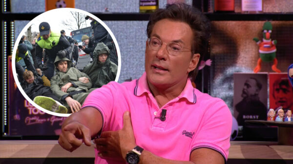 Gerard Joling genadeloos over klimaatactivisten: "5 containers met stront erover!"
