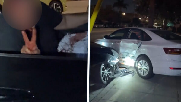 Rijdend drankorgel knalt op stilstaande auto en doet meest kansloze vluchtpoging