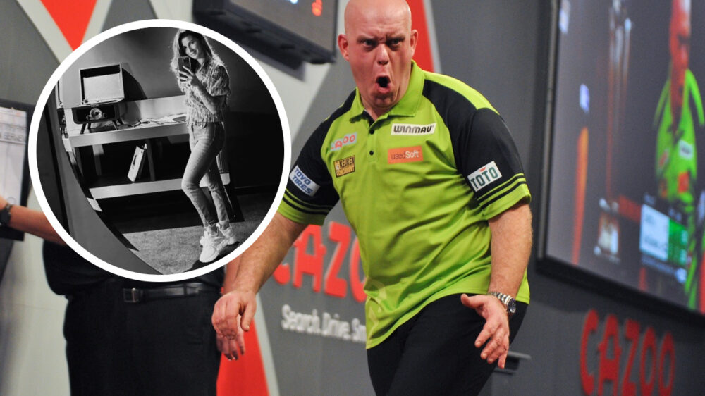 Van Gerwen neemt dartpauze nadat vrouw al zes weken zwanger blijkt van een ander