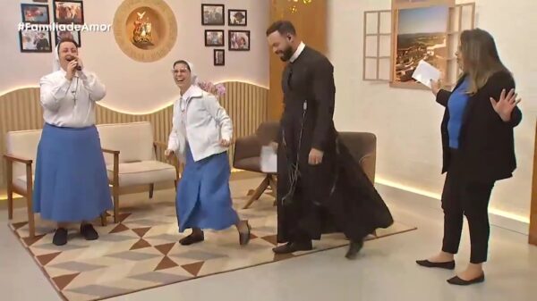 Braziliaanse nonnen laten hun moves en beatboxskills zien tijdens interview