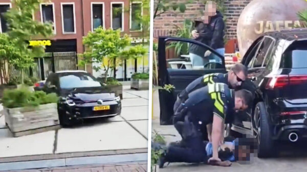 Bestuurder aangehouden na spectaculaire achtervolging door binnenstad van Zwolle