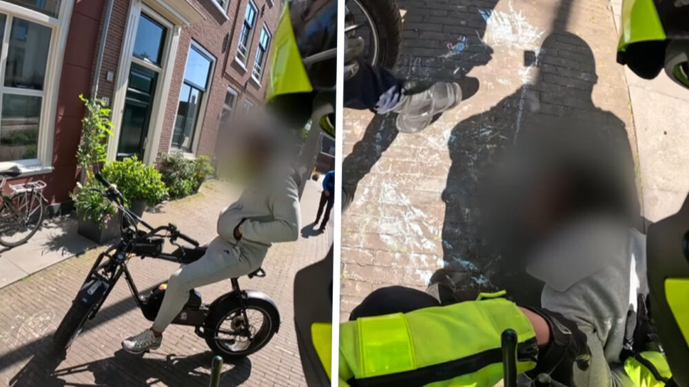 Fatbike-pipo weigert zich te legitimeren en dat komt hem duur te staan