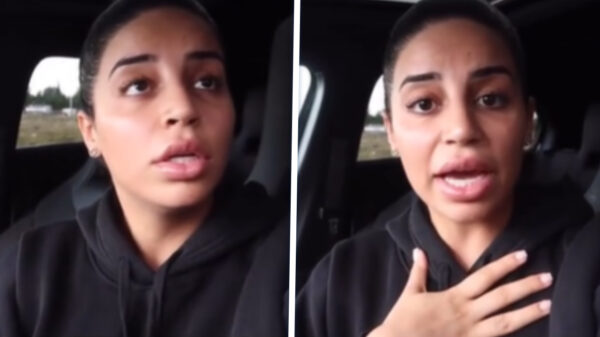 Selma Omari veroorzaakt botsing en begint direct de confrontatie te vloggen