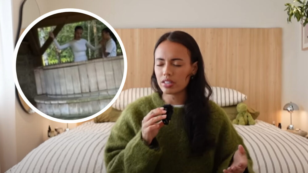 Influencer zegt misbruikt te zijn door demonen en laat zich dopen tijdens contenttrip