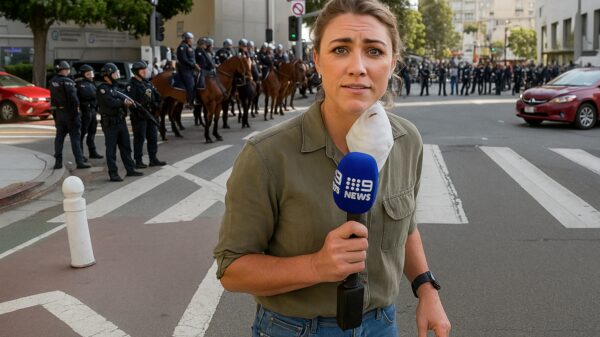Australische journalist geraakt door LAPD-kogel tijdens live-uitzending
