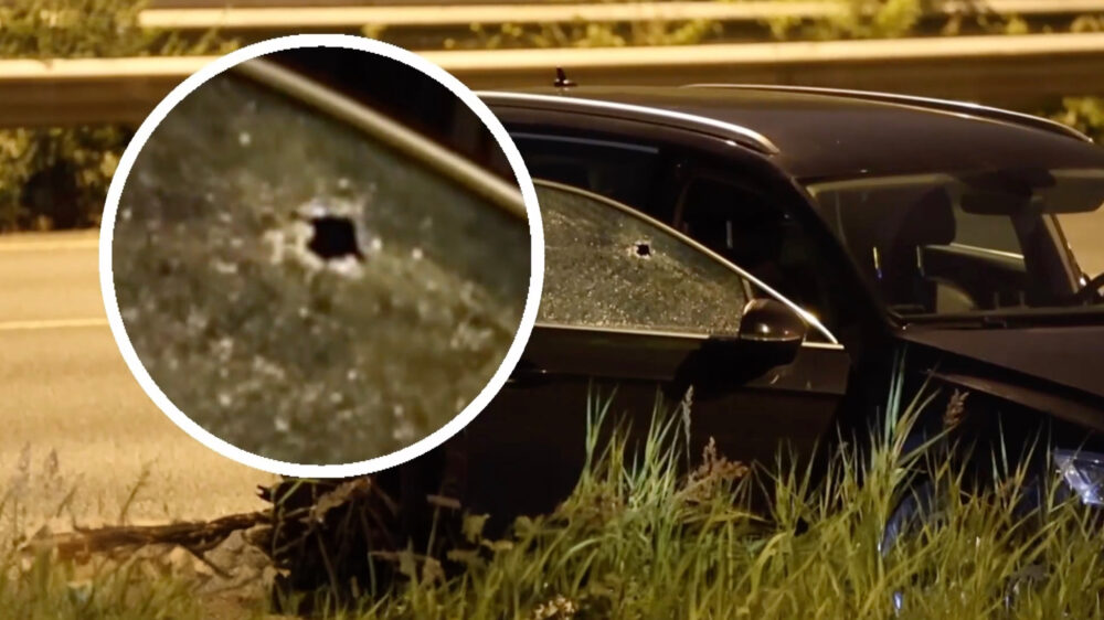 Taxi onder vuur op A13, vluchtauto later gevonden in Den Haag
