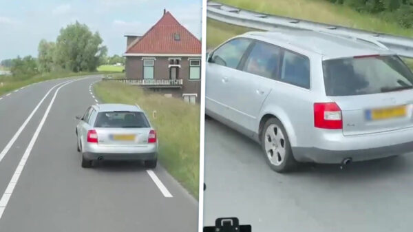 Automobilist wordt onwel en crasht na zwabberrit op N337 bij Wijhe