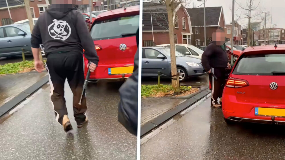 Road rage loopt bijna uit de hand tussen twee opgefokte alfamannetjes