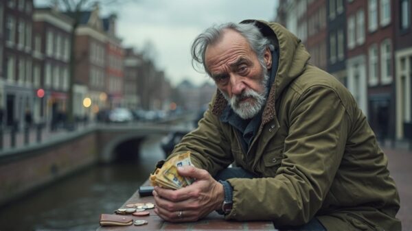 Dakloze wildpoeper in Amsterdam blijkt ruim 13k euro contant op zak te hebben