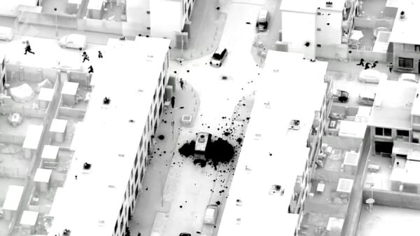 De Militaire Eenheid werd 3 december in Duindorp op een enorme vuurwerkbom getrakteerd