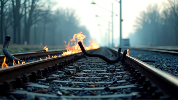 Politie onderzoekt sabotage na brand naast spoor bij Amsterdam