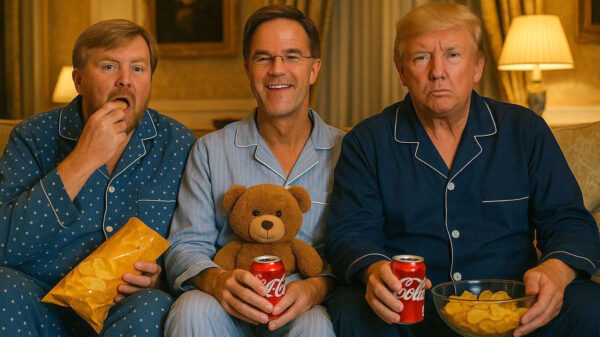 Plaatsvervangende schaamte over slijmerig sms'je van Rutte aan Donald Trump