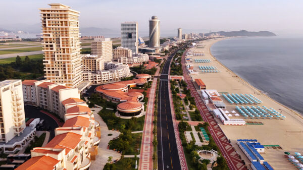 Kim Jong Un opent resort voor 20.000 bezoekers aan Noord-Koreaanse kust