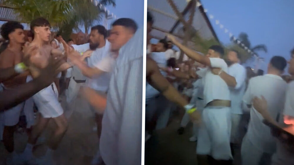Chaos op Grieks eiland: massale knokpartij tijdens White Party