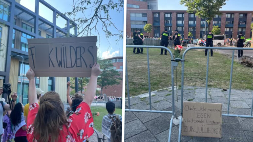 Helmond kookt: Protest tegen AZC krijgt tegengas van pro-vluchtelingenkamp