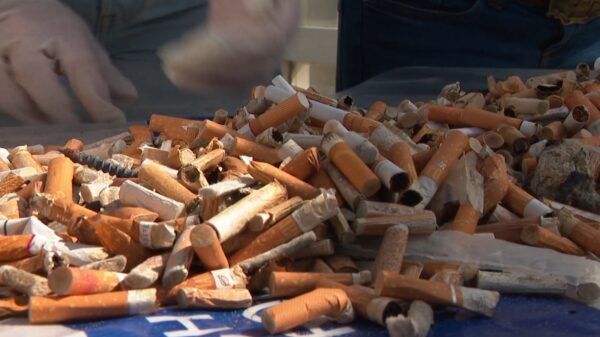 Bijna een miljoen peuken van straat geraapt in één dag