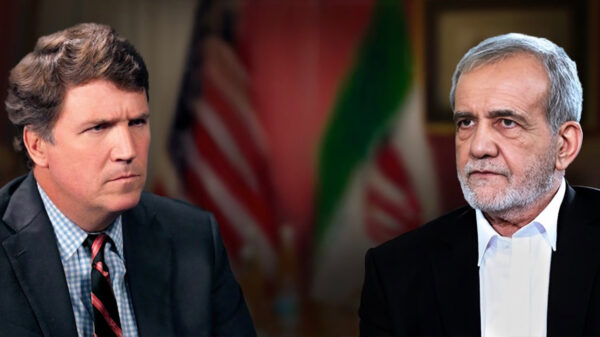 Terugkijken: Tucker Carlson interviewt de Iraanse president Masoud Pezeshkian