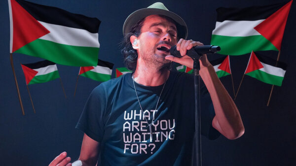 Discussie in De Oranjezomer over Palestina-vlaggen bij optredens Dinand Woesthoff