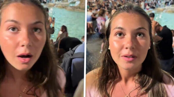 Influencer mikt muntje in Trevifontein, maar gooit toerist bijna knock-out