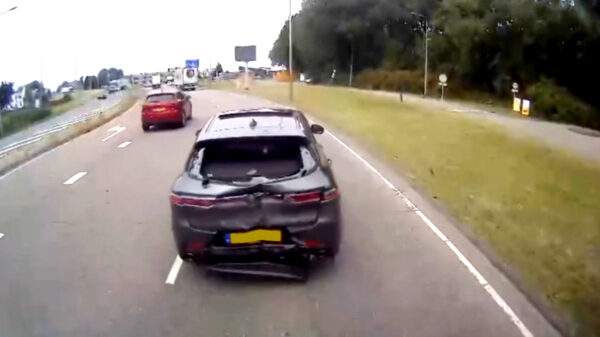 Man kan z'n Alfa Romeo afschrijven na brake checken van vrachtwagenchauffeur