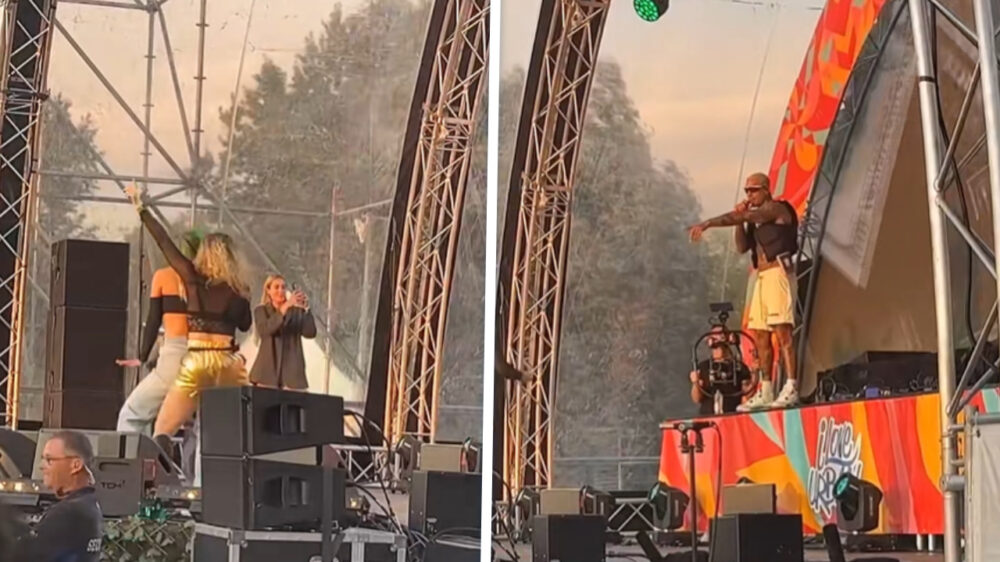 Bizzey stuurt fan weg die niet lekker 'soepel' kan bewegen op podium