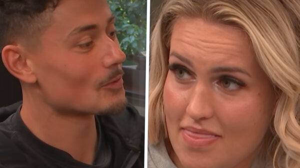 Charissa zet LLDL-date op biechtstoel en vraagt hoevaak hij 'handmatig aftapt'