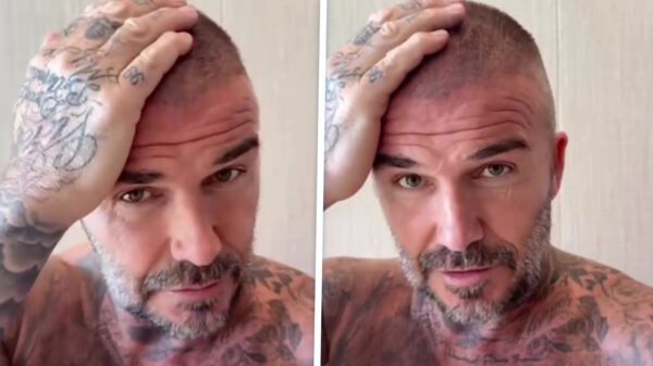 Beckham speelt thuiskappertje en eindigt met een tondeuse-tragedie