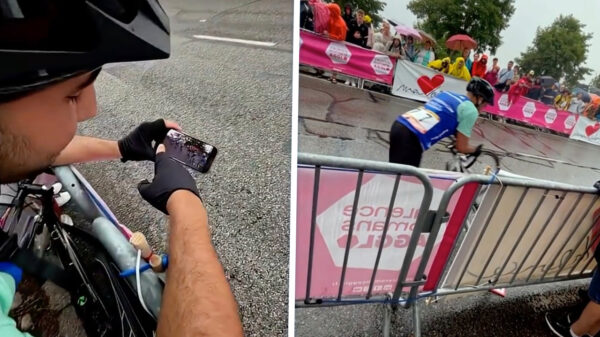 Toeschouwer crasht finish Tour de France, politie deelt bodycheck uit