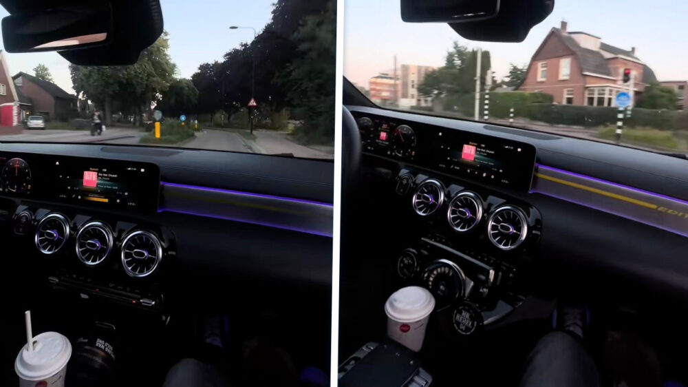 Verkeerstokkies filmen asociaal stukje straatracen door Doetinchem