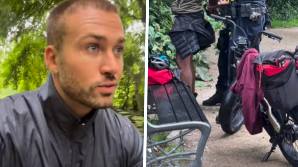 Dave Roelvink vat fatbike-dief bij de lurven: "Daar ga je, bloedzuiger!"