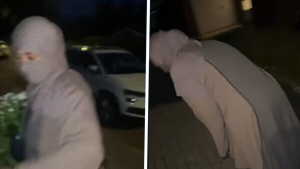 Man betrapt vrouw op heterdaad bij ordinaire grafroof en grijpt in