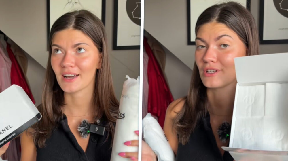 Influencer 'manifesteert' rijkdom door belachelijk dure troep te kopen
