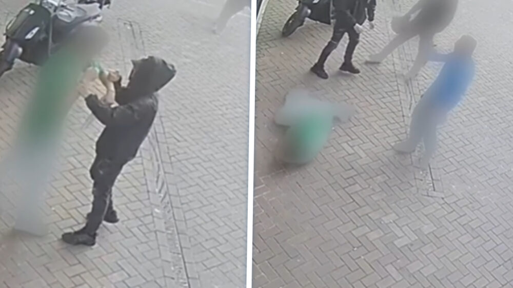 Man in Feyenoord-shirt zwaar mishandeld op Museumplein in Amsterdam