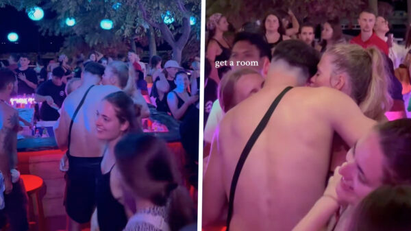 Eén ding is zeker: Deze vakantieman gaat een wild nachtje tegemoet