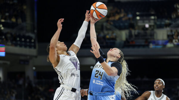 Basketbalwedstrijd stilgelegd nadat seksspeeltje het veld op vliegt
