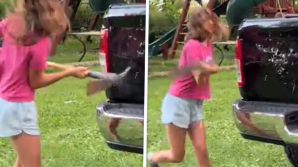 Kwaadaardige puber wordt een tikkie radicaal nadat moeder haar telefoon afpakt