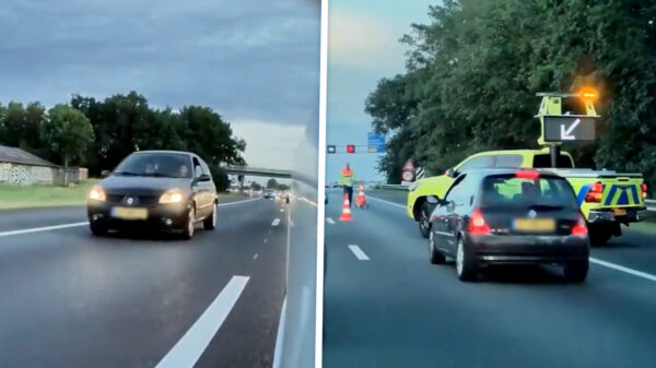 Petjes in Renault Clio negeren rood kruis, Dacia komt ze corrigeren