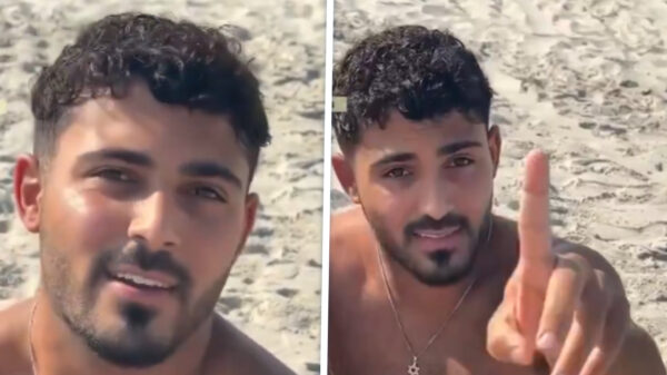 Israëlische soldaat publiekelijk vernederd door schreeuwende Palestina-activist