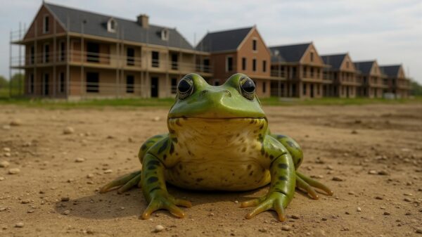 Echtpaar zit bouw complete wijk dwars met 98(!) rechtszaken om kikkers